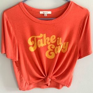 Take it Easy Crop Top